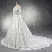 Load image into Gallery viewer, rosemoda-illusion-lace-ball-gown-wedding-dress-b_e28b4ebd-d000-4fa0-a7b9-00c86d473e39.jpg
