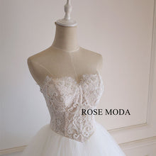 Load image into Gallery viewer, rosemoda-illusion-lace-ball-gown-wedding-dress-d_b01d30e3-02bb-4df0-8bc1-a5c3f78fdfcd.jpg
