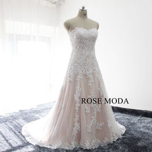 Load image into Gallery viewer, rosemoda-lace-a-line-wedding-dress-b_f8062358-33b9-48e1-bf5a-db918ed433a4.jpg
