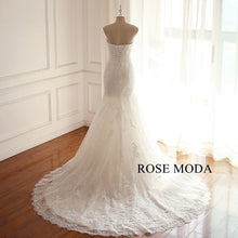 Load image into Gallery viewer, rosemoda-lace-mermaid-wedding-dress-c_2248987e-b8f4-45d3-97bc-af20b00b79b9.jpg
