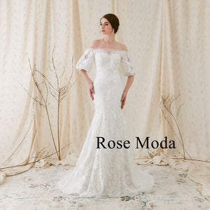 rosemoda-lace-mermaid-weddingdress-a-front-side