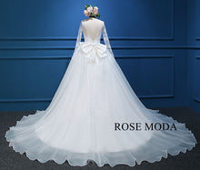 Load image into Gallery viewer, rosemoda-long-sleeve-ball-gown-wedding-dress-e.jpg
