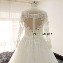 Load image into Gallery viewer, rosemoda-long-sleeve-ball-gown-wedding-dress-g.jpg
