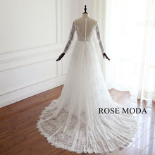 Load image into Gallery viewer, rosemoda-long-sleeve-lace-a-line-wedding-dress-b_4d5162d3-e963-46e3-962d-1ab2cc0d3084.jpg
