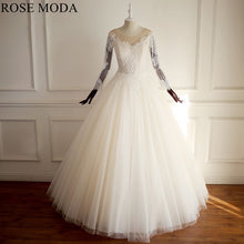 Load image into Gallery viewer, rosemoda-long-sleeve-lace-ball-gown-wedding-dress-a_d2c22b23-b12b-42b1-9ec4-3c1689f71ba4.jpg
