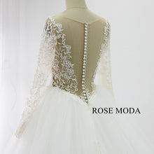 Load image into Gallery viewer, rosemoda-long-sleeve-lace-ball-gown-wedding-dress-d_a598874d-d9ab-464f-9cdc-7675cb2f1573.jpg
