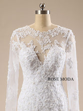 Load image into Gallery viewer, rosemoda-long-sleeve-lace-mermaid-wedding-dress-d_b23d5544-e719-4349-8ab6-64f5fdfc744b.jpg
