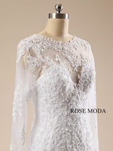 Load image into Gallery viewer, rosemoda-long-sleeve-lace-mermaid-wedding-dress-e_7a134212-be7e-470e-b152-fbe63c890812.jpg
