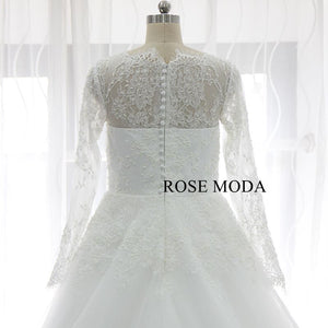 rosemoda-long-sleeve-pearl-chantilly-lace-ball-gown-wedding-dress-f.jpg