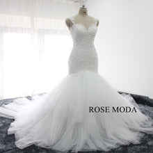 Load image into Gallery viewer, rosemoda-luxury-beaded-lace-mermaid-wedding-dress-b_6561ade4-3e64-4f66-b39f-cb18871911c1.jpg
