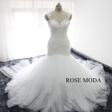 Load image into Gallery viewer, rosemoda-luxury-beaded-lace-mermaid-wedding-dress-c_095ad926-e673-4edd-9325-22c83e252398.jpg
