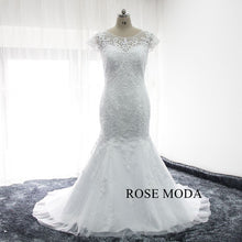 Load image into Gallery viewer, rosemoda-mermaid-wedding-dress-with-removable-skirt-b.jpg
