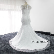 Load image into Gallery viewer, rosemoda-mermaid-wedding-dress-with-removable-skirt-f.jpg
