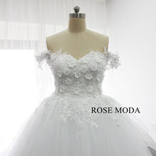 Load image into Gallery viewer, rosemoda-off-shoulder-ball-gown-wedding-dress-c.jpg
