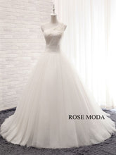 Load image into Gallery viewer, rosemoda-one-shoulder-ball-gown-wedding-dress-a.jpg
