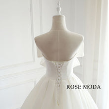 Load image into Gallery viewer, rosemoda-organza-a-line-wedding-dress-g_119223f3-19e2-4df3-b1f8-780a5ae1a85c.jpg
