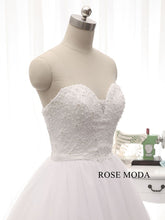 Load image into Gallery viewer, rosemoda-plunging-v-neck-ball-gown-wedding-dress-h.jpg
