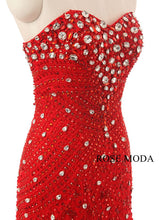 Load image into Gallery viewer, rosemoda-red-beaded-crystal-prom-dress-e.jpg
