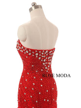 Load image into Gallery viewer, rosemoda-red-beaded-crystal-prom-dress-e.jpg
