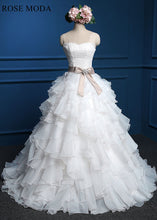 Load image into Gallery viewer, rosemoda-ruffled-organza-wedding-ball-gown-a.jpg
