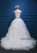 Load image into Gallery viewer, rosemoda-ruffled-organza-wedding-ball-gown-d.jpg
