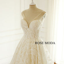 Load image into Gallery viewer, rosemoda-sequin-lace-ball-gown-wedding-dress-d_f9465b8a-ea0d-4159-829c-6efd6152c8e6.jpg
