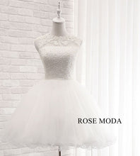 Load image into Gallery viewer, rosemoda-short-wedding-dress-with-cut-out-back-a.jpg
