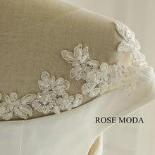 Load image into Gallery viewer, rosemoda-simple-satin-ball-gown-wedding-dress-e.jpg
