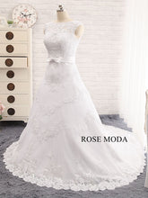 Load image into Gallery viewer, rosemoda-structured-lace-wedding-dress-c.jpg
