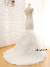 Load image into Gallery viewer, rosemoda-sweetheart-organza-mermaid-weddingdress-e.jpg
