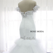 Load image into Gallery viewer, rosemoda-tiered-tufted-mermaid-wedding-dress-g.jpg
