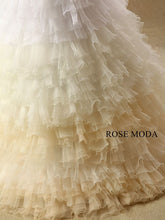 Load image into Gallery viewer,     rosemoda-tiered-tufted-tulle-ball-gown-wedding-dress-l.jpg
