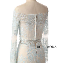 Load image into Gallery viewer, rosemoda-two-pieces-lace-prom-dress-f.jpg
