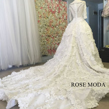 Load image into Gallery viewer, rosemodaluxuryheavybeadworkballgownweddingdress-h.jpg
