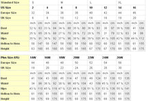 Load image into Gallery viewer, size chart
