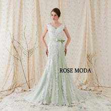 Load image into Gallery viewer, rosemoda mermaid dress front
