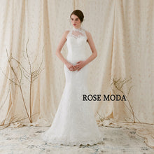 Load image into Gallery viewer, rosemoda lace bridal gown front
