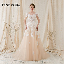 Load image into Gallery viewer, rosemoda weddingdress front picture
