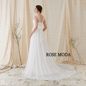 rosemoda weddingdress back side