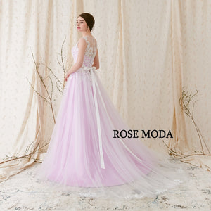 rosemoda weddingdress back side