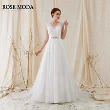 Load image into Gallery viewer, rosemoda weddingdress front picture
