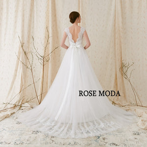 rosemoda weddingdress back