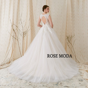 rosemoda weddingdress back