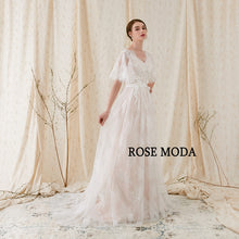 Load image into Gallery viewer, rosemoda weddingdress side
