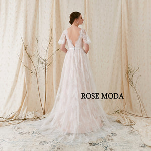 rosemoda weddingdress back