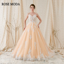 Load image into Gallery viewer, rosemoda weddingdress front picture
