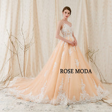 Load image into Gallery viewer, rosemoda weddingdress side
