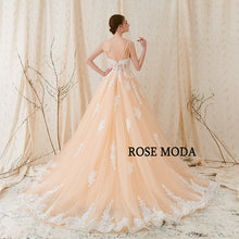 Load image into Gallery viewer, rosemoda weddingdress back
