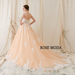 rosemoda weddingdress back side